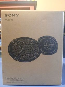 SONY 3-way 6×9's