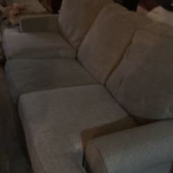 Couch and loveseat