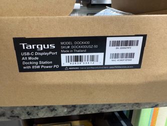 Targus USB-C Docking Station – Triple Display – 85W Power Delivery