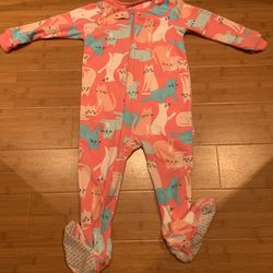 Girl’s Onesie With Feet Size 4T