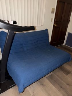 blue togo couch