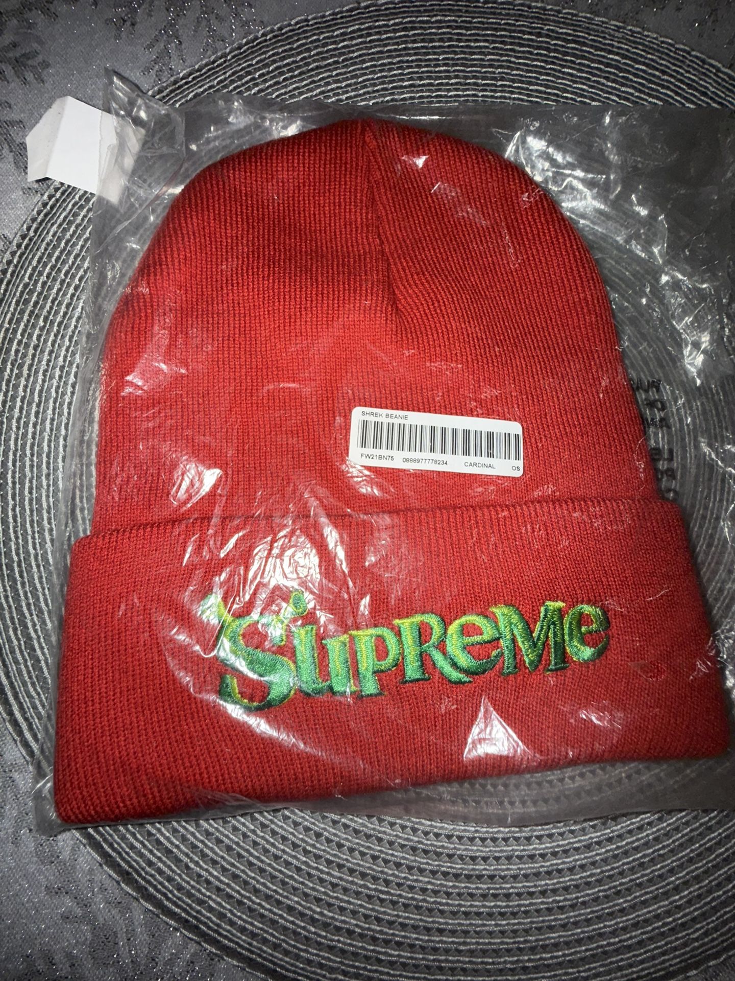 Supreme Shrek Beanie.