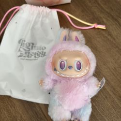 Authentic Big Into Energy Labubu - LUCK 