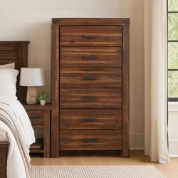 Gorgeous Living Spaces Acacia 5 Drawer Dresser