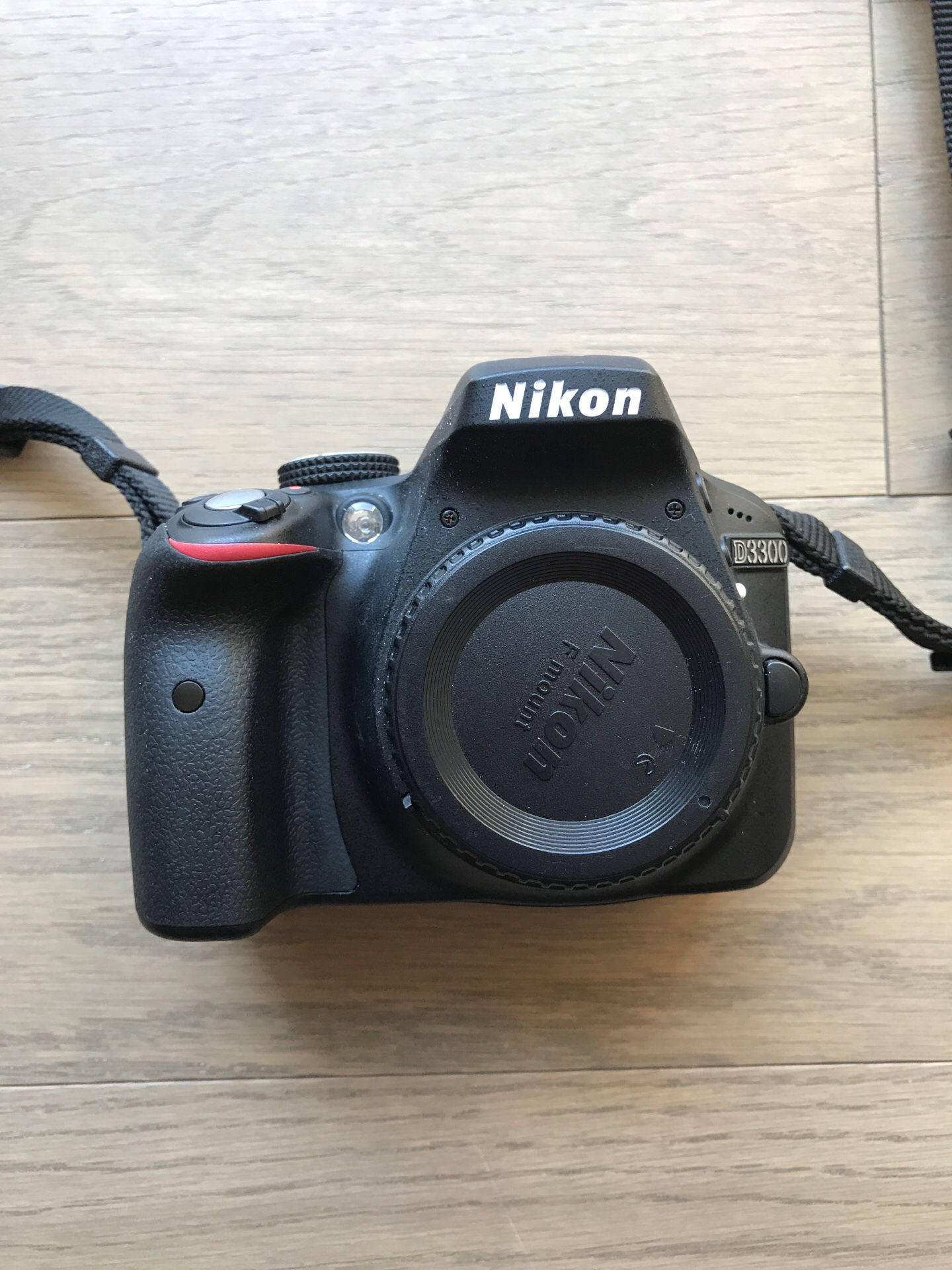 Nikon D3300 w/ 2 lenses