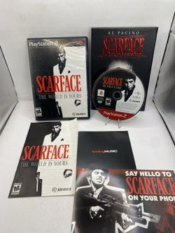 Scarface The World Is Yours - Sony Playstation 2 PS2 Pristine w bonus DVD CIB