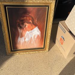Woman Oil Painting 
