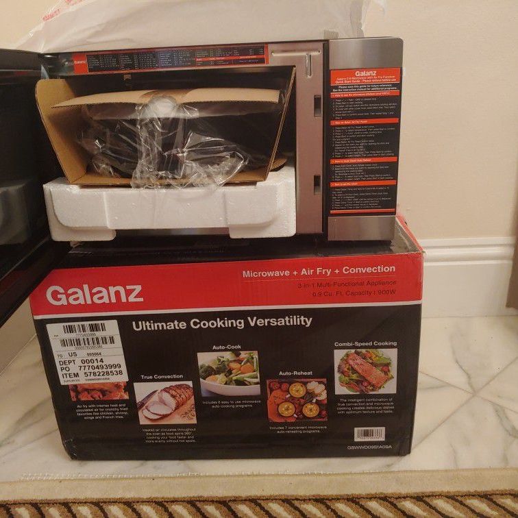Microwave+ Air Fry New In The Box It Great Addition To Your Kitchen .