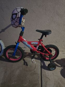 12in Huffy Spiderman bike