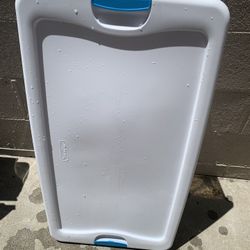 Sterilite Under Bed Bin With rollers . Reduced 