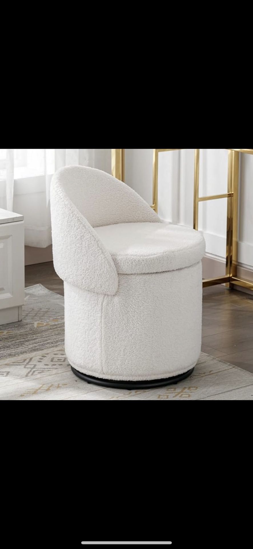 Ottoman Chair Stool With Storage