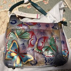 New Anna Anuschka Hand Bag