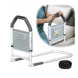 ArixMed Bed Rails For Elderly Adults Safety With Motion Light And Storage Pocket