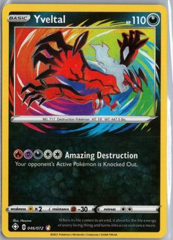 2021 Pokemon Yveltal refractor