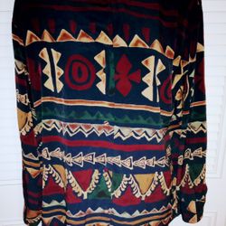 Le Caviar Button Up Blouse Size M