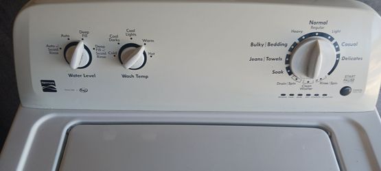 White Kenmore Washer