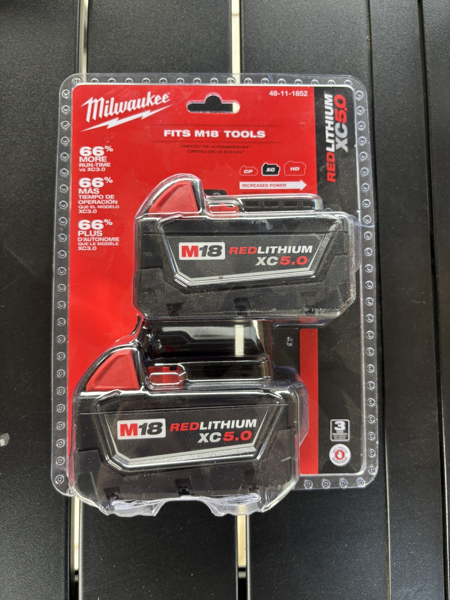 Milwaukee 2pk Battery Set