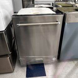 New KitchenAid 24 in. Built-In Tall Tub Dishwasher in PrintShield Stainless Steel with Third Level Jet Rack