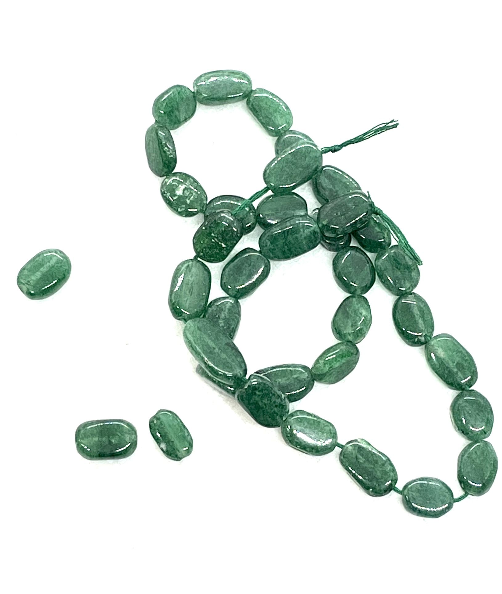Strand Of Green Onyx Beads
