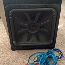 Kicker L7 15 Inch Sub