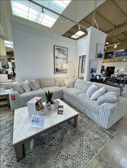 BRAND NEW LIGHT GREY SECTIONAL SAME DAY DELIVERY