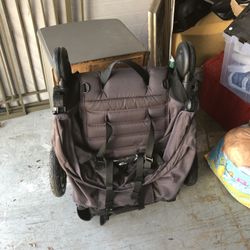 Baby jogger city mini stroller with rider board and tray