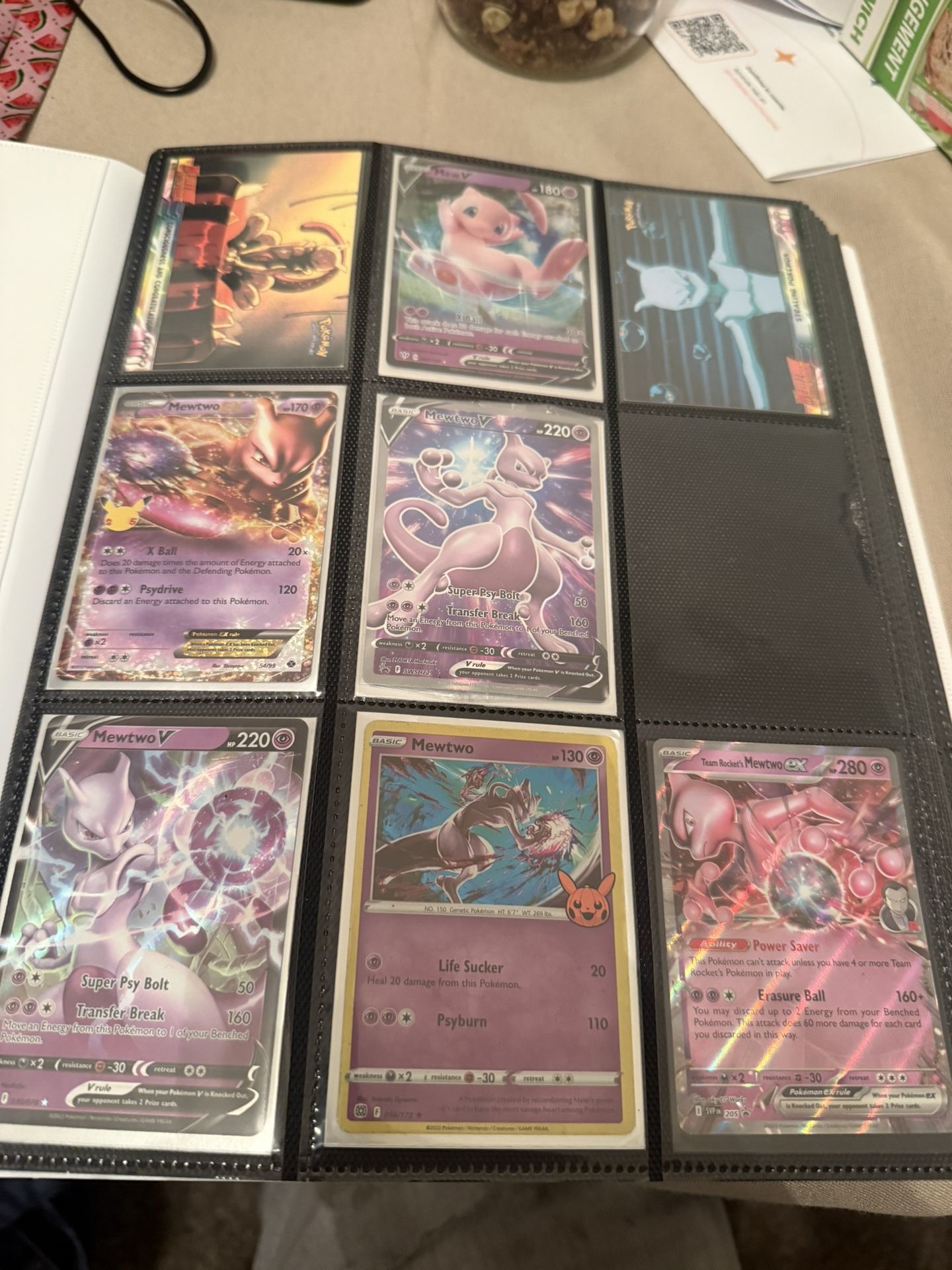 Personal Pokemon TCG Binder cards for sale DM to purchase π²
