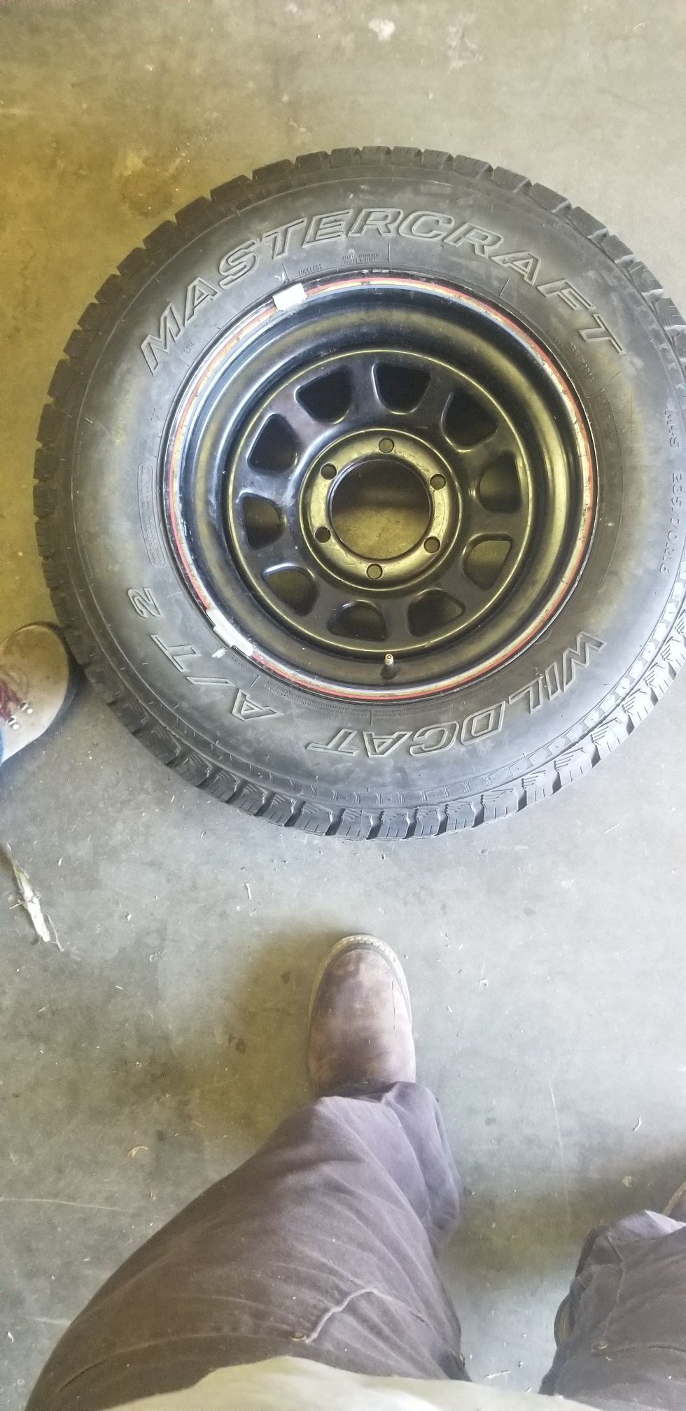 Tire and rim for sale