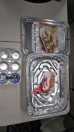 Handi-foil Cookie Sheets and Kitchen Utensil Set