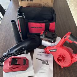 👍 👍 Meterk 20V Cordless Blower Kit