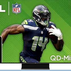 NEW TCL 55-Inch QM7 QLED 4K Smart QD-Mini LED TV with Google TV (55QM751G, 2024 Model) Dolby Vision IQ, Dolby Atmos, HDR, Game Accelerator up to 120Hz