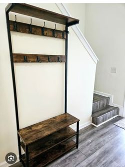 Ashley shoe and coat rack