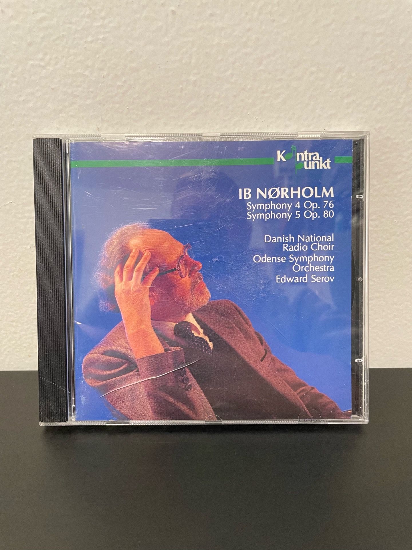 IB Norholm Symphony 4 & 5 CD Serov Danish Choir Servov Classical Denmark 1995