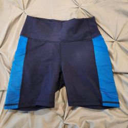 Fabletics Women's Blue and Navy Shorts