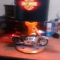 Harley Davidson Lamp 