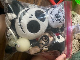 Misc. Bag Disney and Harry Potter plushy keychains