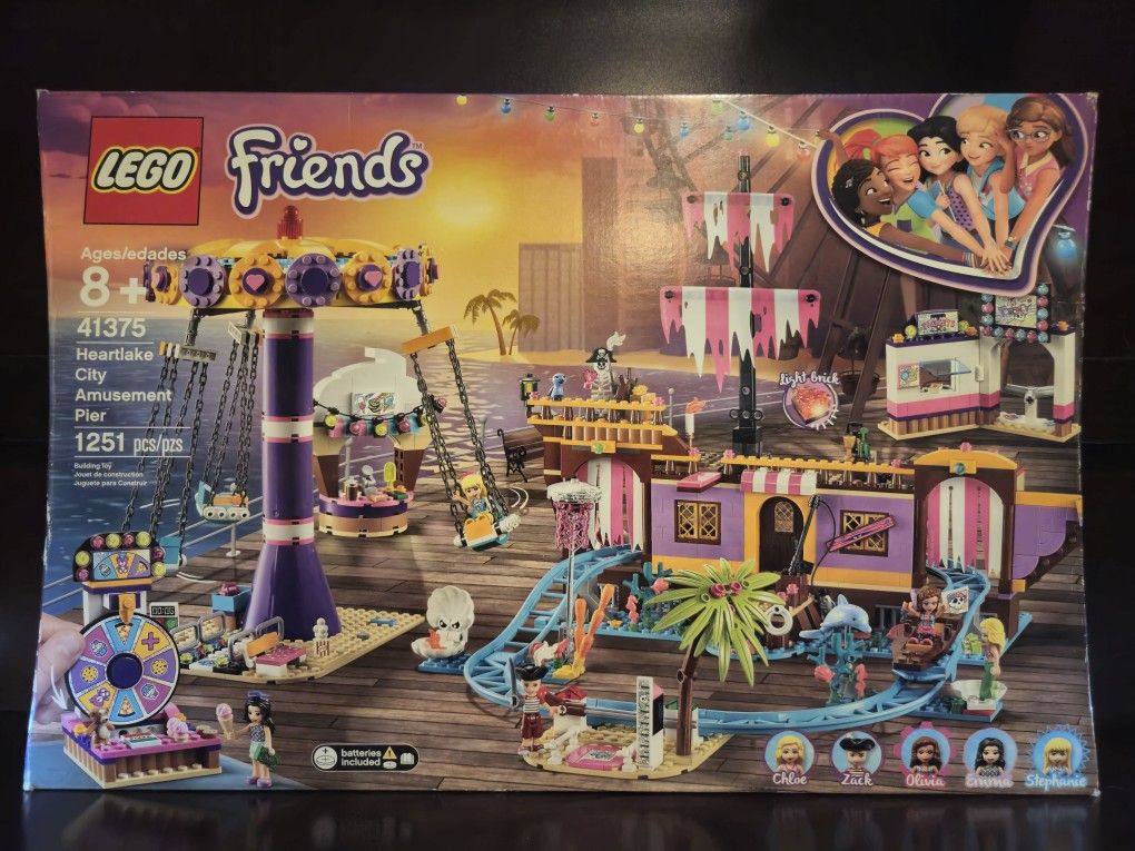 LEGO 41375 Friends Heartlake City Amusement Pier (Retired Set)