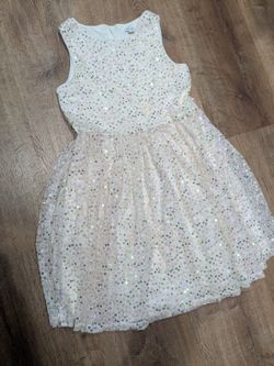 Calvin Klein Sparkly Girls Dress Size 12