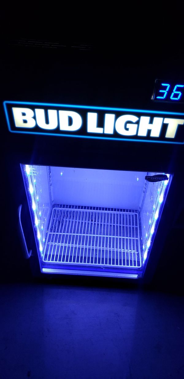 Bud light fridge with led lights mini fridge for Sale in Phoenix, AZ