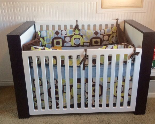 This Excellent Condition Nurseryworks Aerial Crib For Sale In