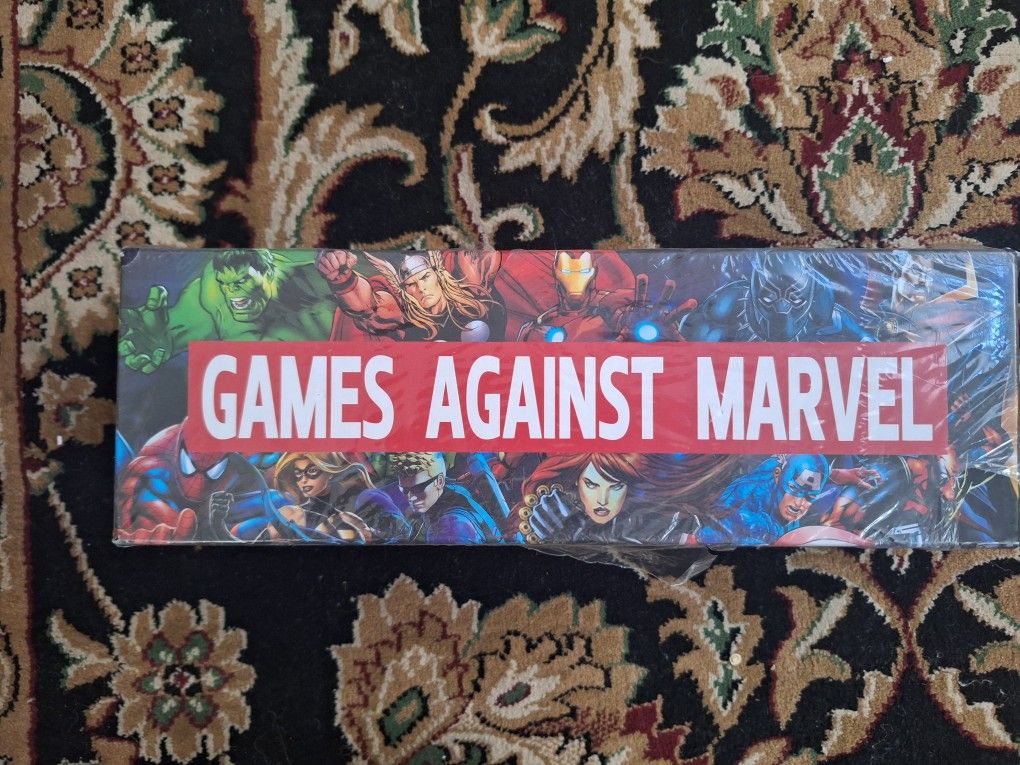 Games Against Marvel Game Cards Brand New
