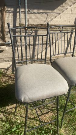 Sillas Altas De Hierro Para La Cocina 