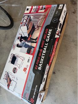 EZ fold dual shot arcade basketball game