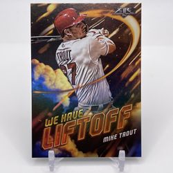 2021 Topps Baseball Fire We Have Lift Off #WHL-1 Mike Trout