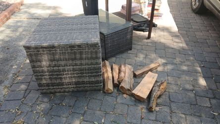 free firewood and storage unit. on driveway at 449 g avenue coronado.  come take it. other items on driveway also available for free