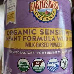 Earths Best Sensitive Formula 