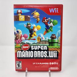 New Super Mario Bros. Wii (Nintendo Wii, 2009) *TRADE IN YOUR OLD GAMES/POKEMON CARDS CASH/CREDIT*