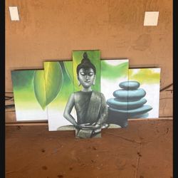 BUDDHA PAINTING Hand painted 
