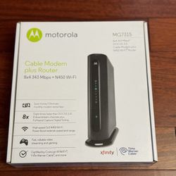 Motorola MG7315 Comcast Model+Wifi