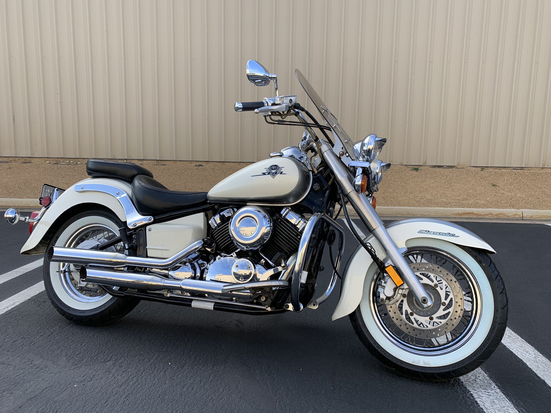 Yamaha 2003 XVS650 650 VSTAR Motorcycle - Clean Title W/ Pipes